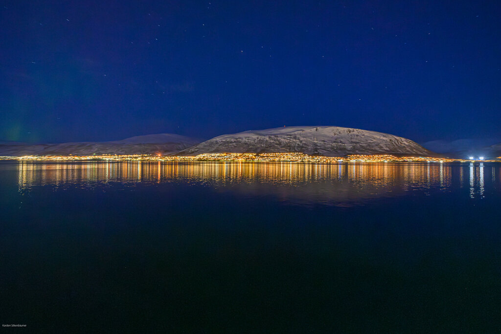 Tromsø zur AstronomischenDämmerung